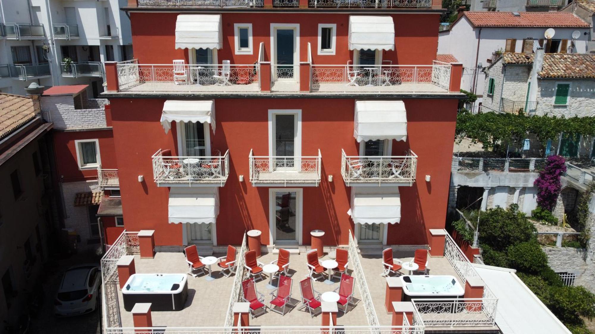 Hotel Villa Sirena Numana Buitenkant foto